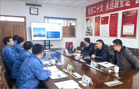 40001百老汇数能与山东电工电气集团数字科技有限公司开展业务交流